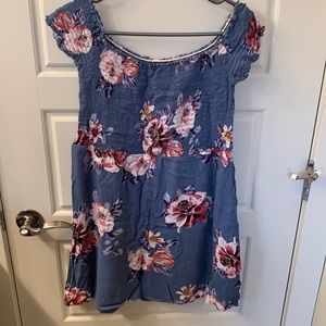 Mini floral dress